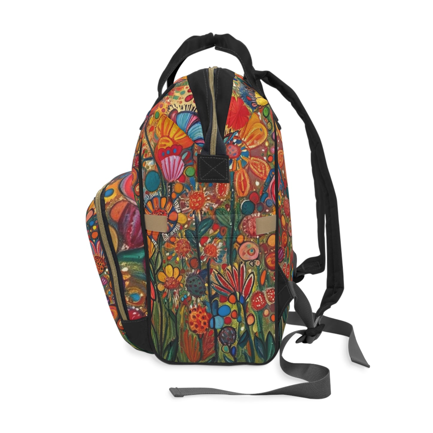 Diaper Backpack in Meadow