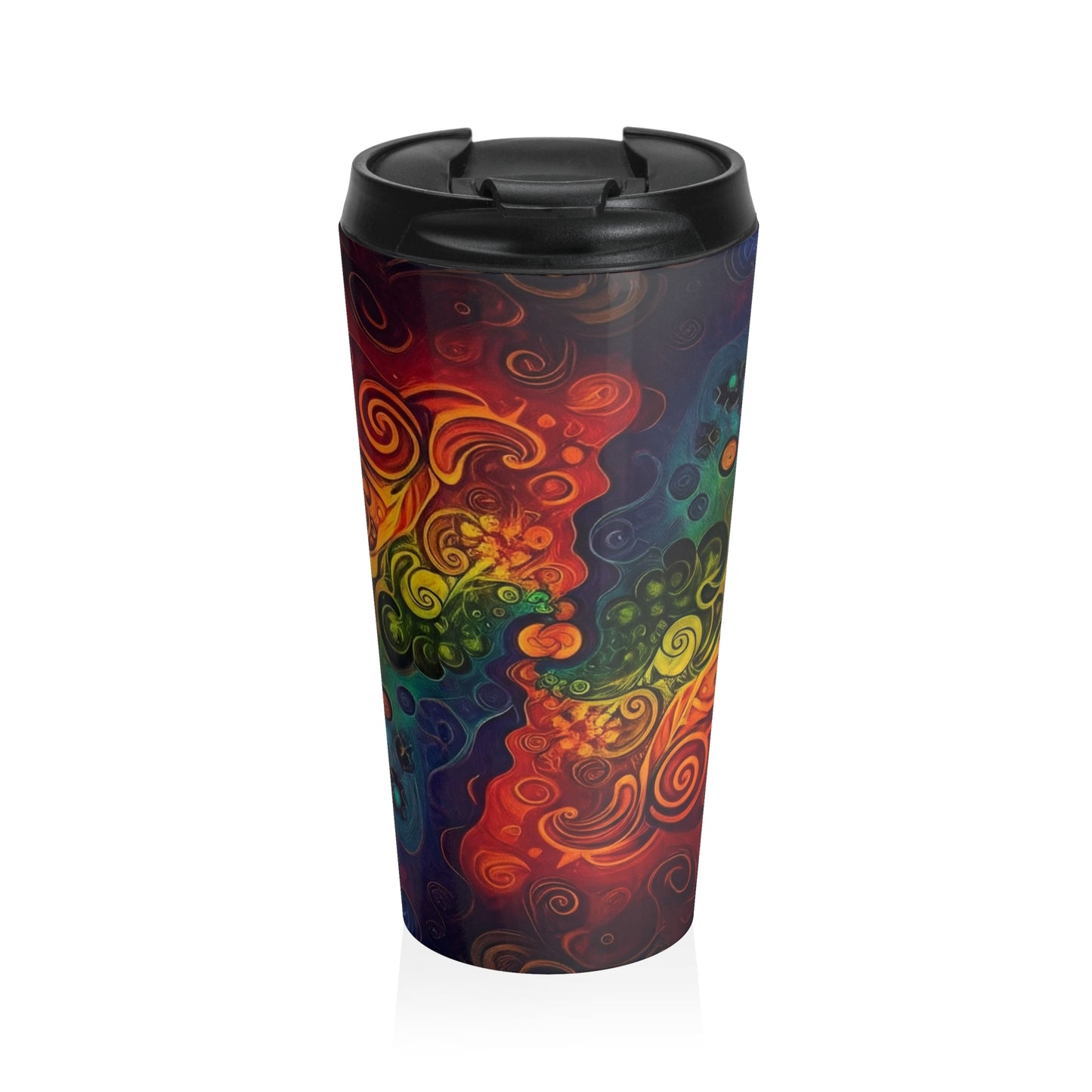 Stainless Steel Travel Mug in Rainbow