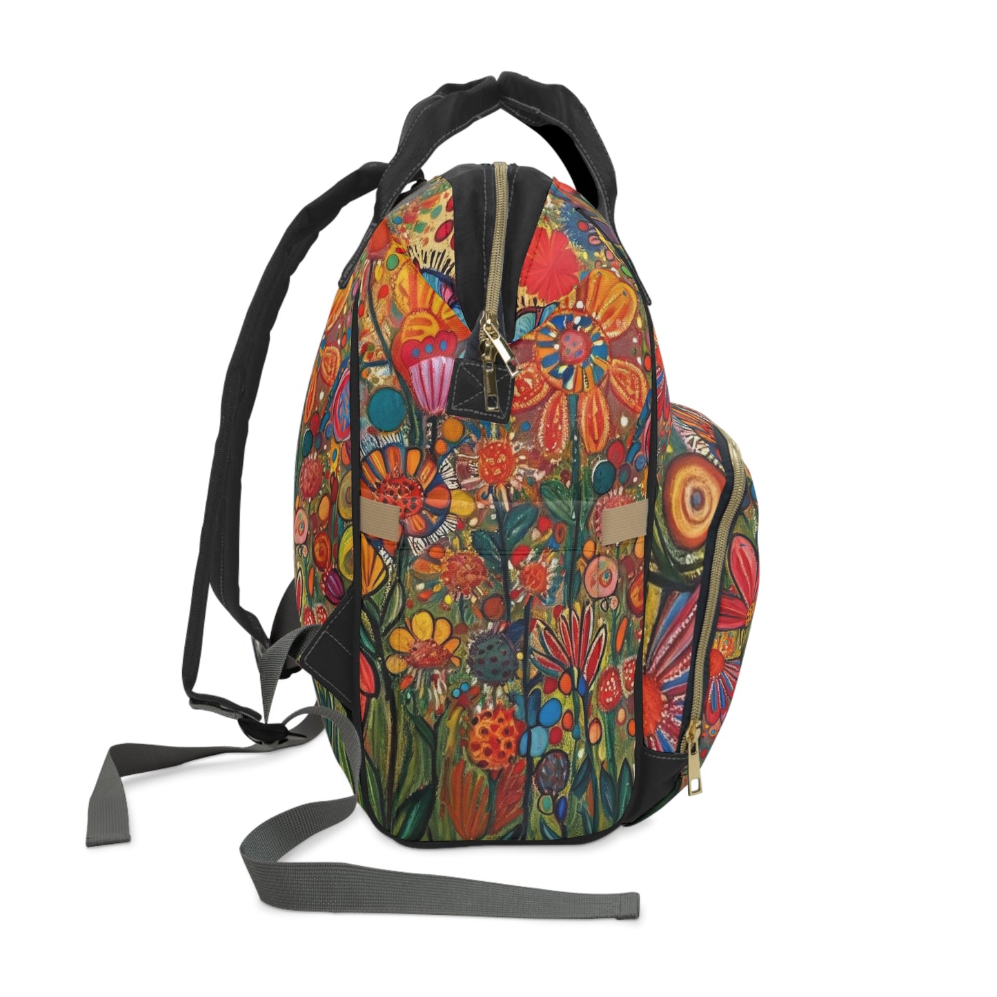 Diaper Backpack in Meadow