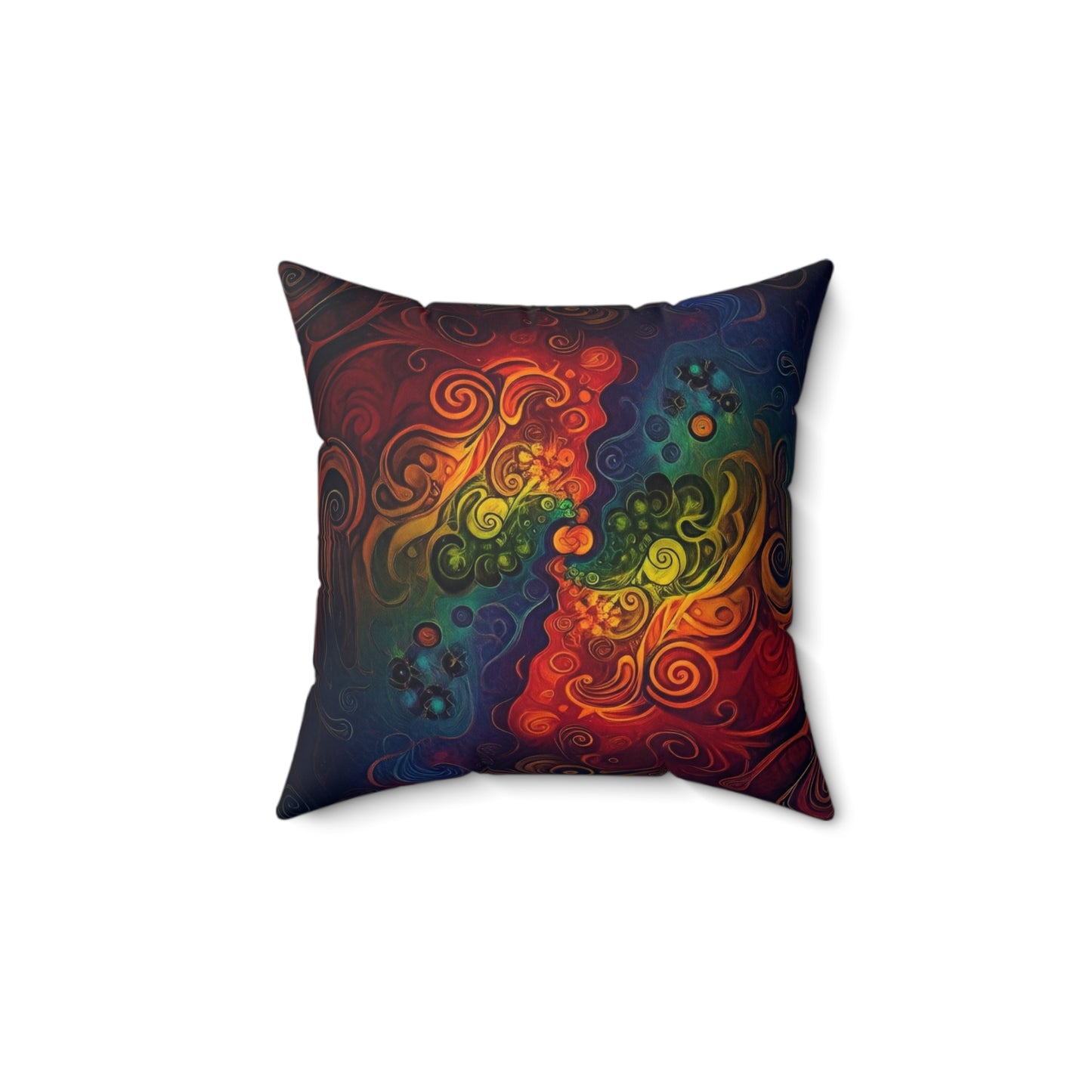 Accent Pillow in Rainbow