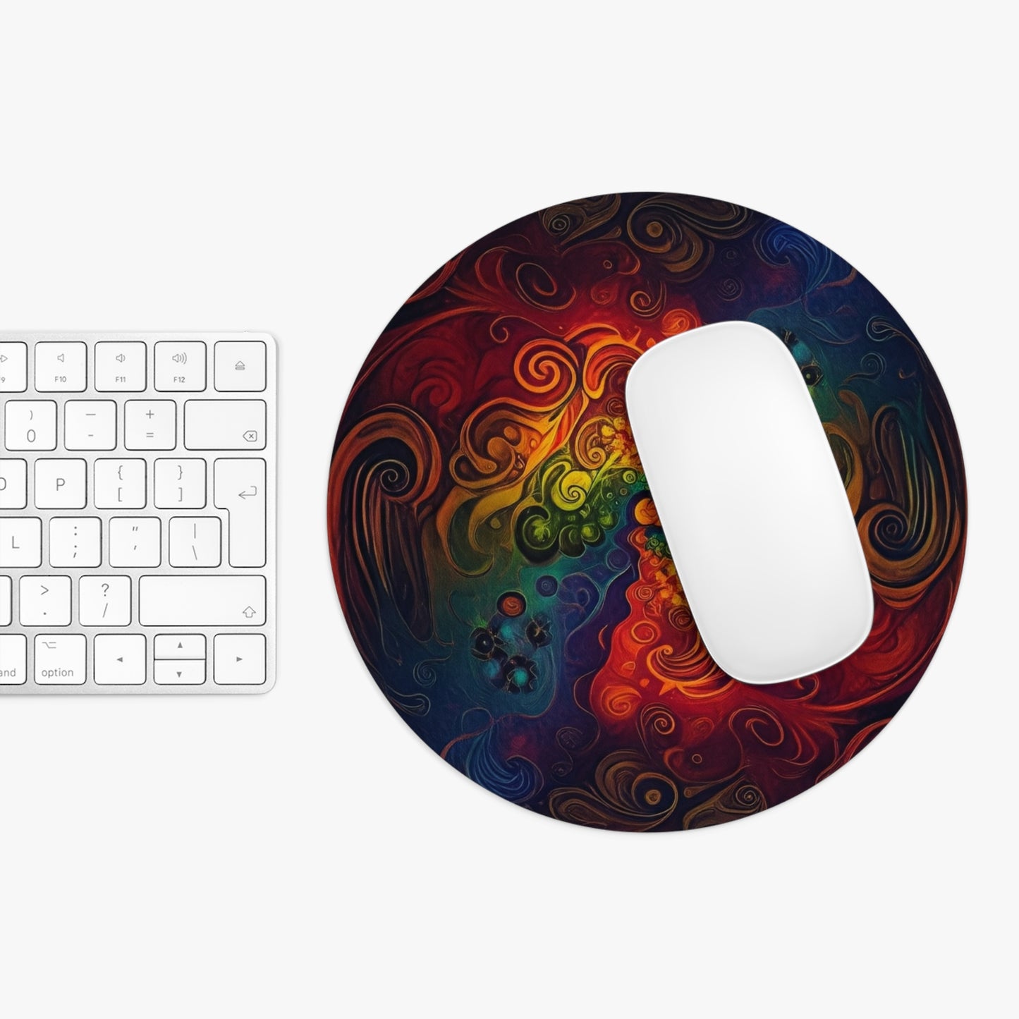 Mouse Pad in Rainbow