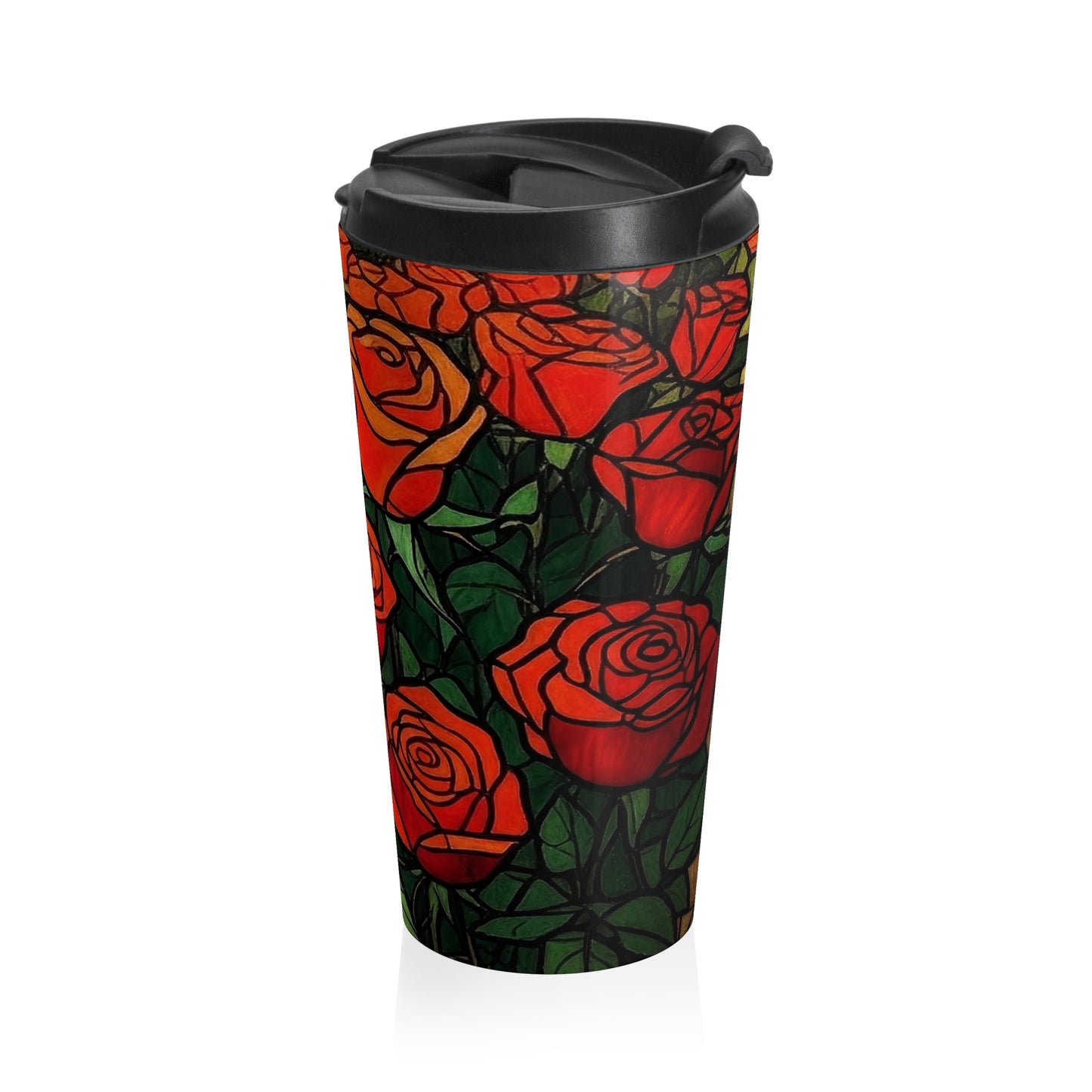 Stainless Steel Travel Mug in Rouge