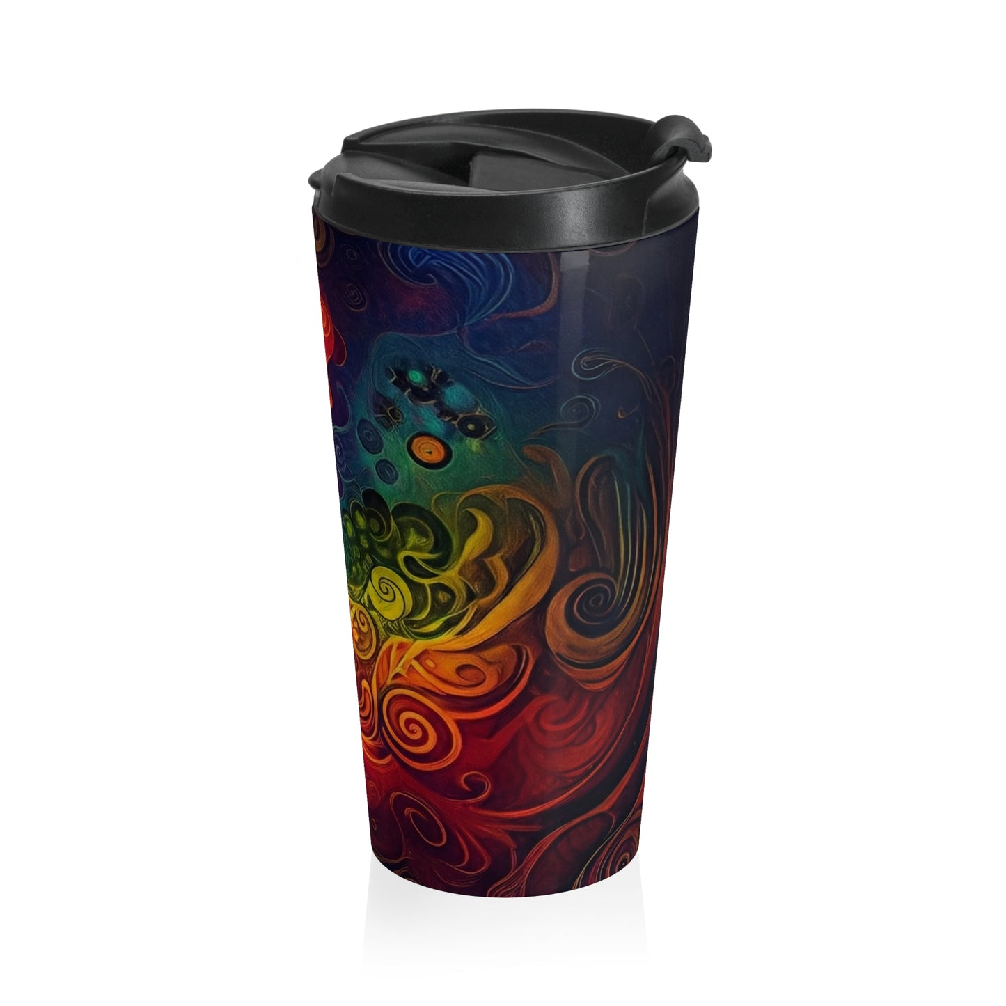 Stainless Steel Travel Mug in Rainbow