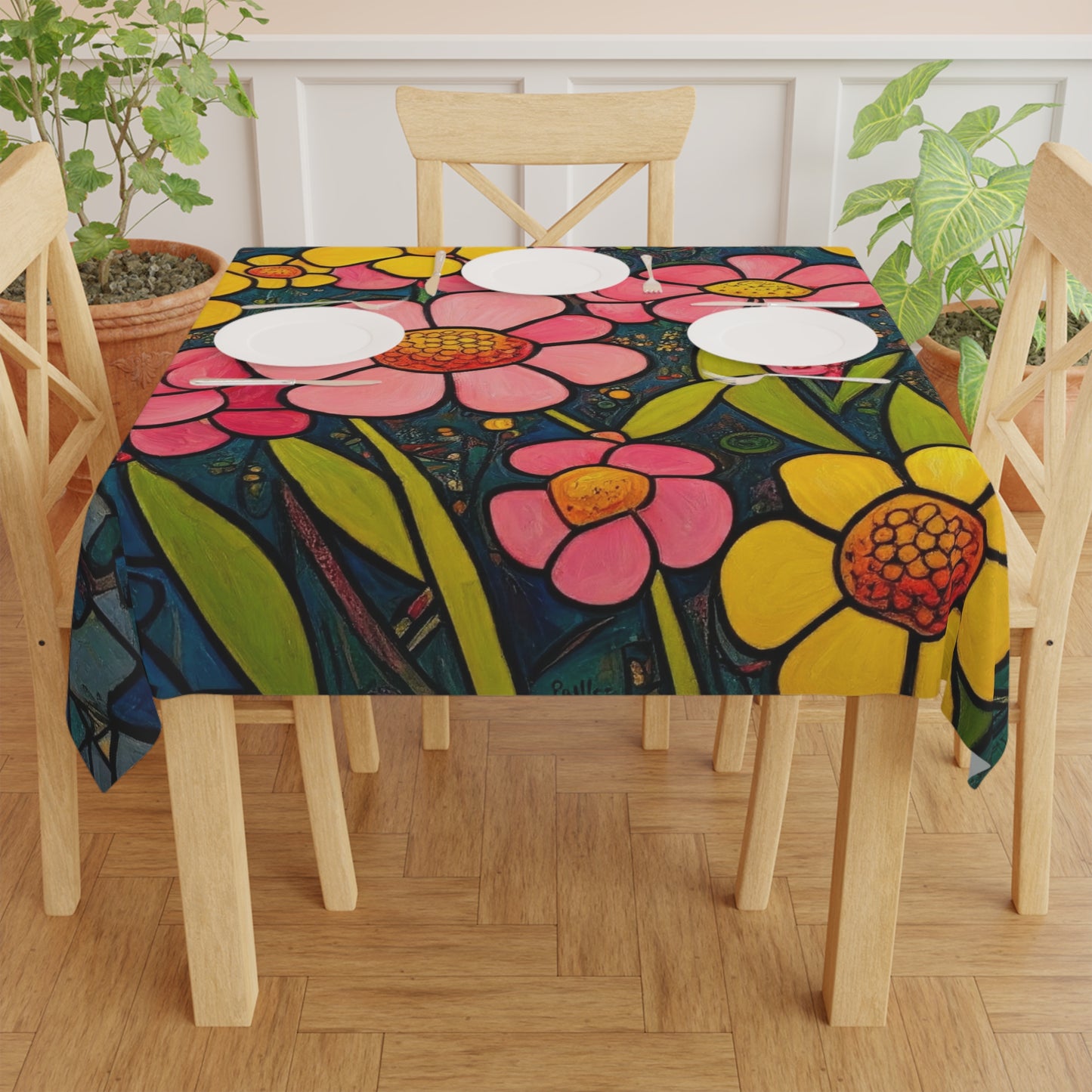 Tablecloth in Daisy