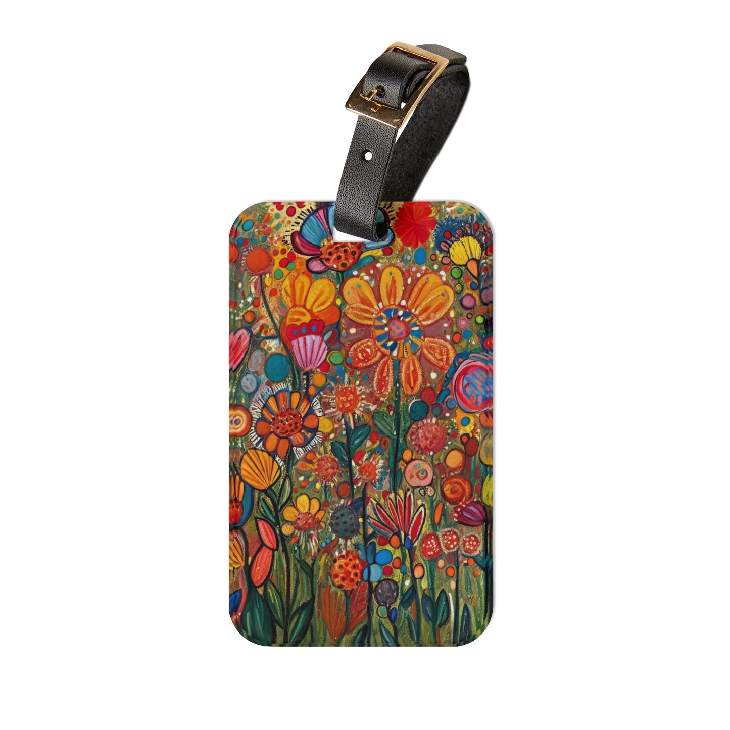 Acrylic Luggage Tag in Meadow