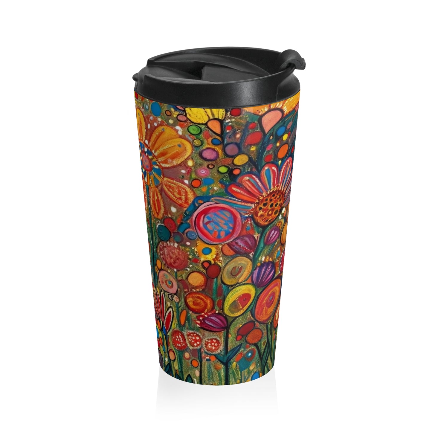 Stainless Steel Travel Mug in Meadow