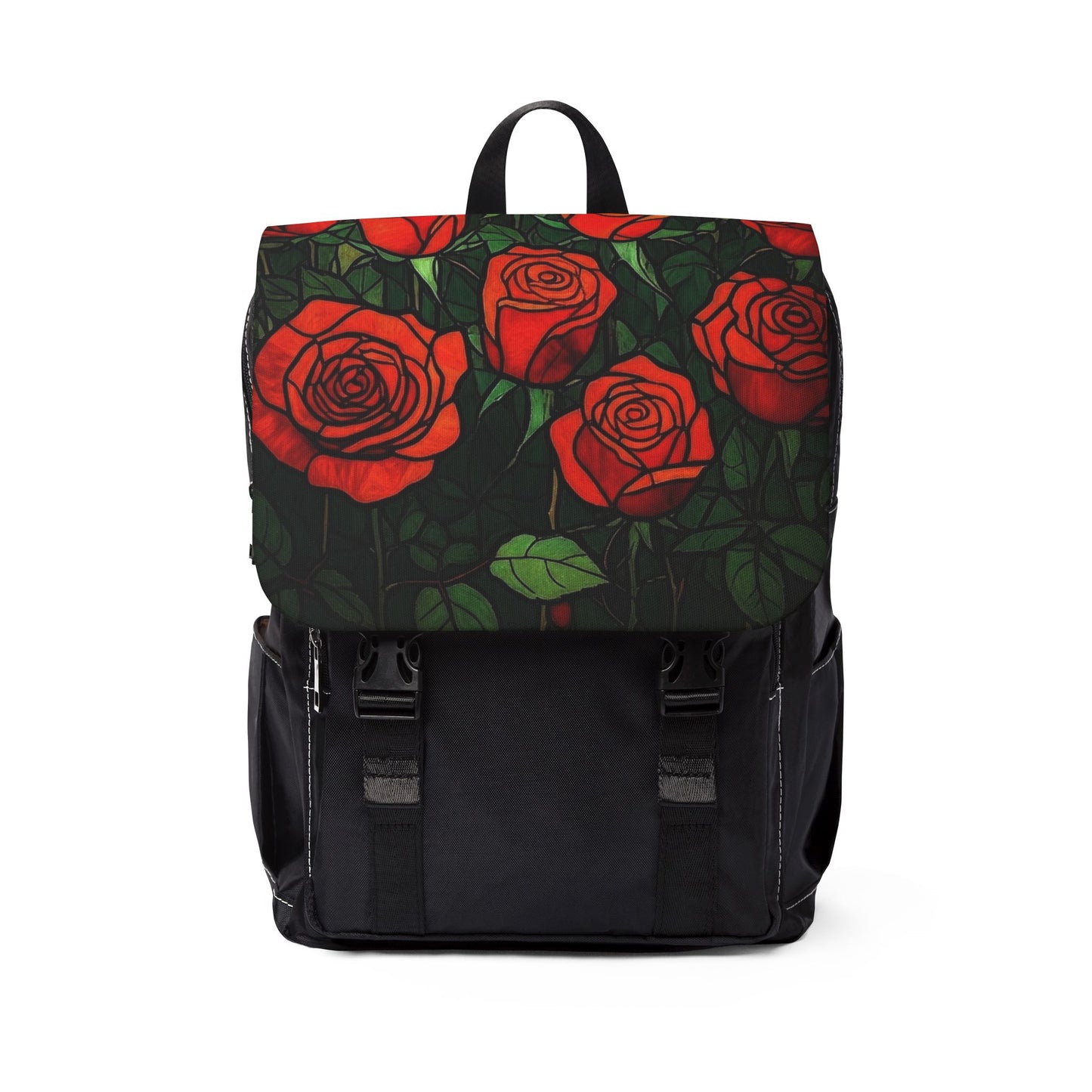 Casual Backpack in Rouge