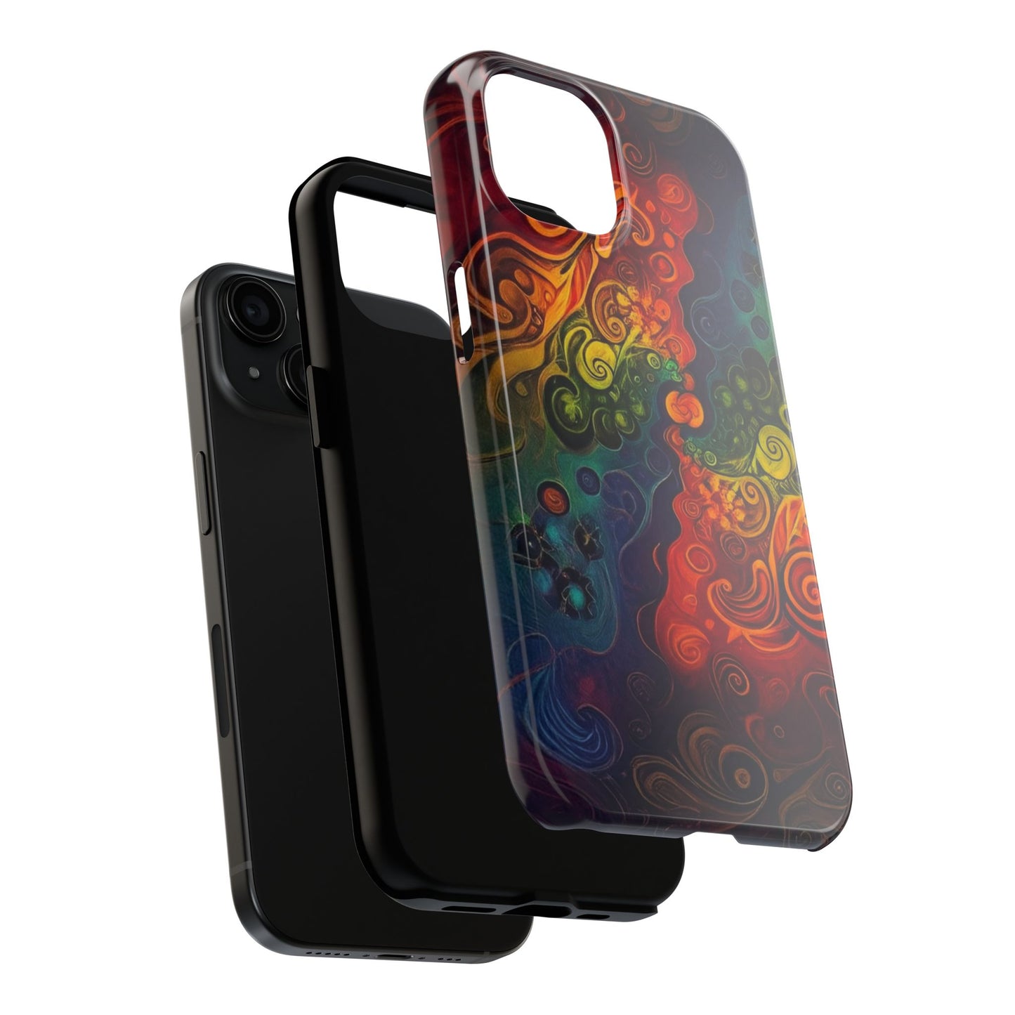 Tough Phone Case in Rainbow