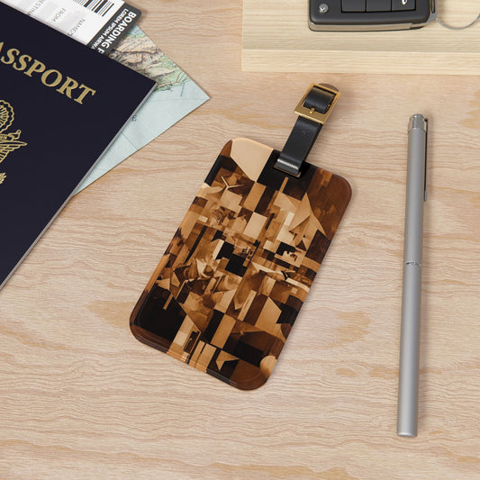 Acrylic Luggage Tag in Hanover