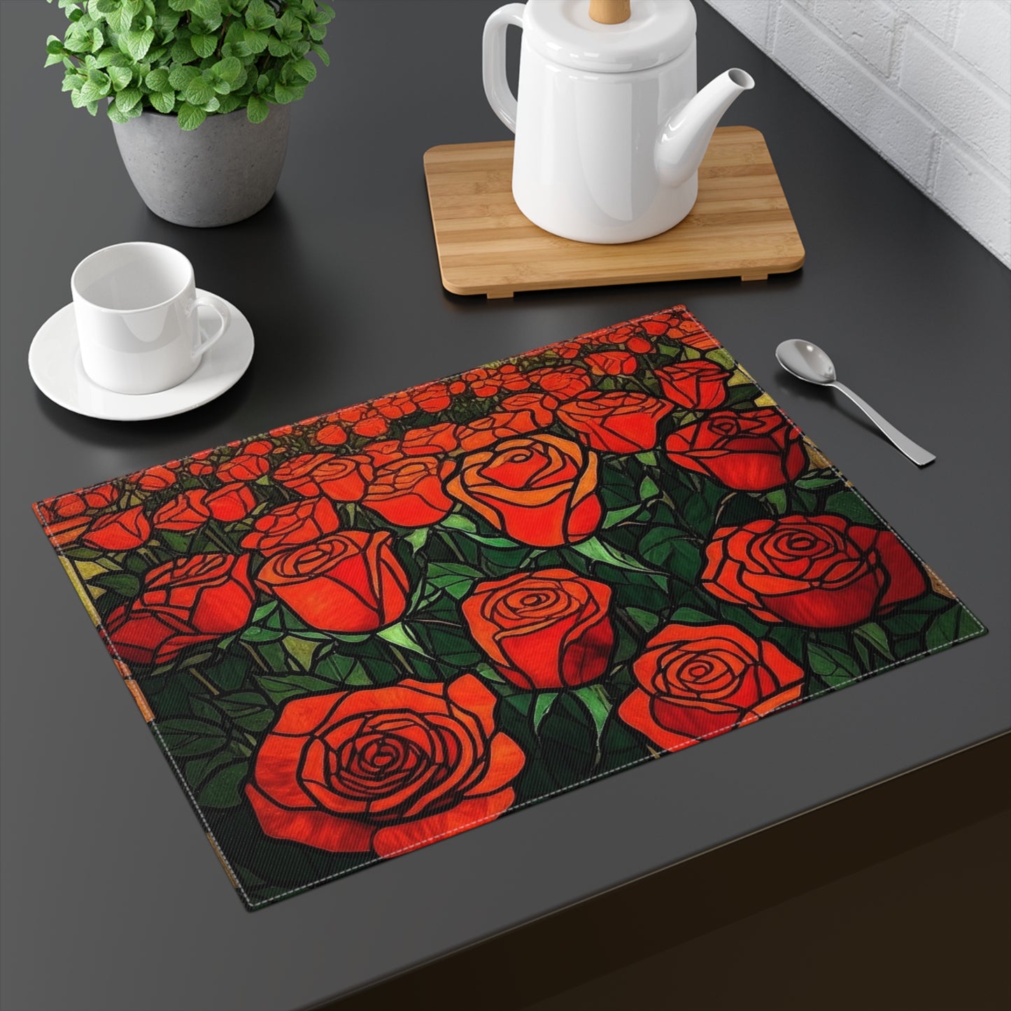 Placemat in Rouge