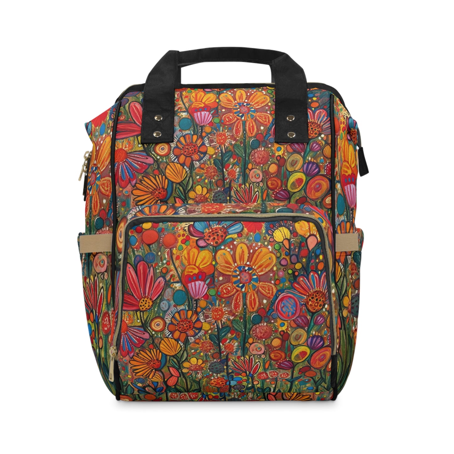 Diaper Backpack in Meadow