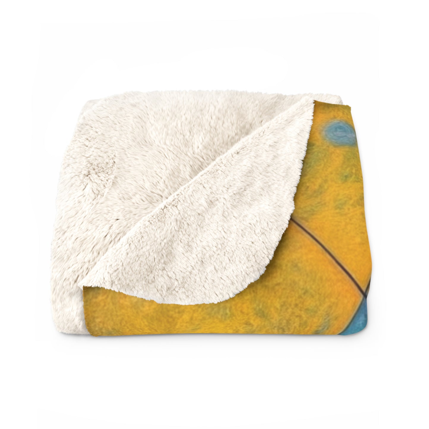 Sherpa Fleece Blanket in Marrakech