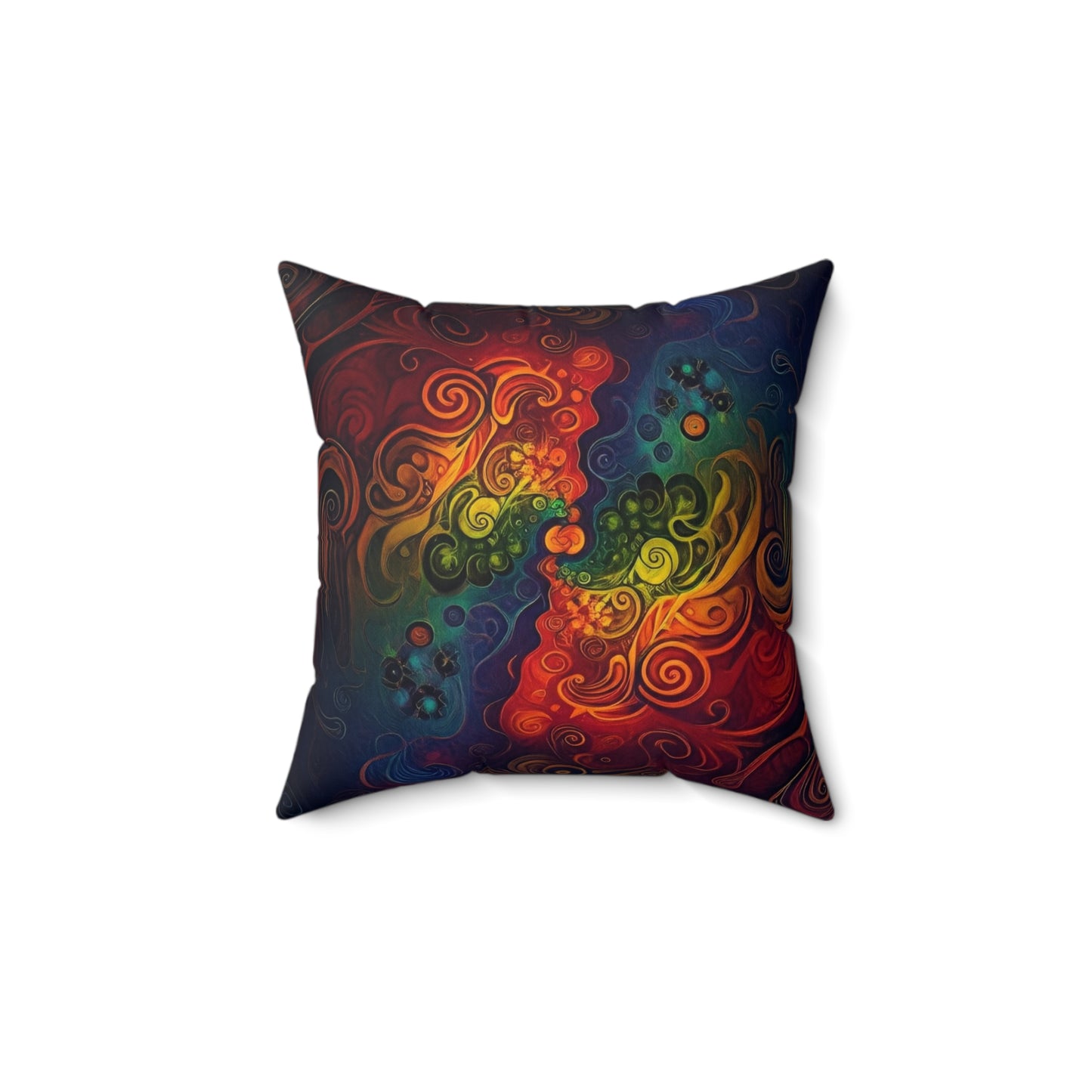 Accent Pillow in Rainbow