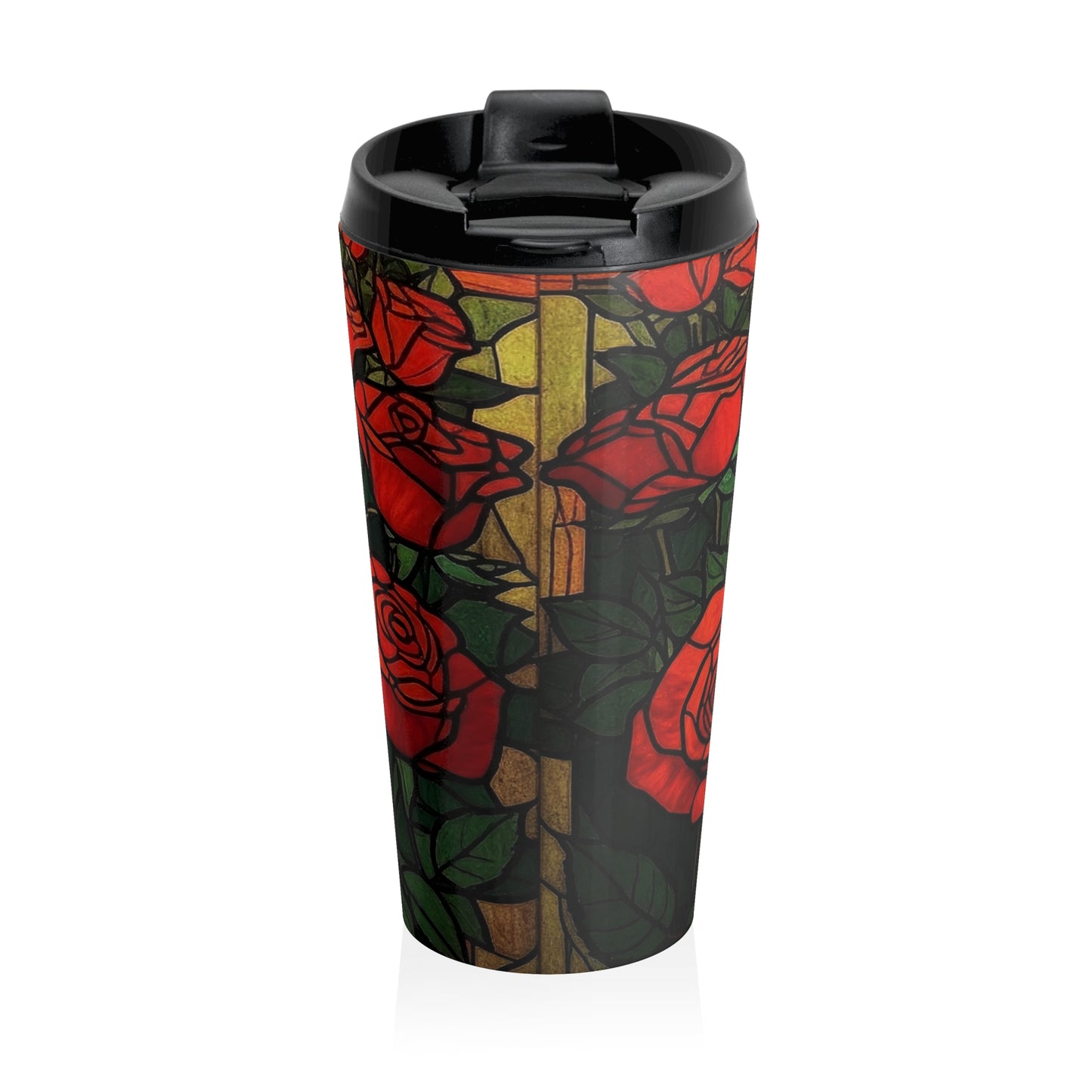 Stainless Steel Travel Mug in Rouge