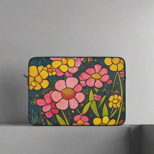 Laptop Sleeve in Daisy