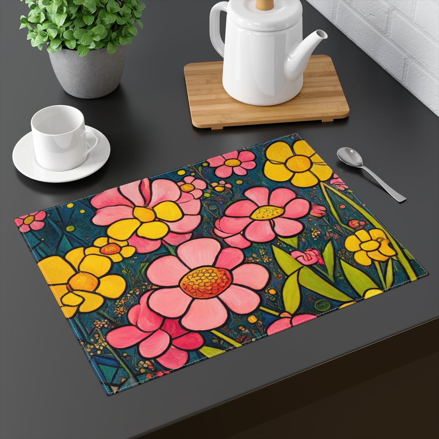 Placemat in Daisy