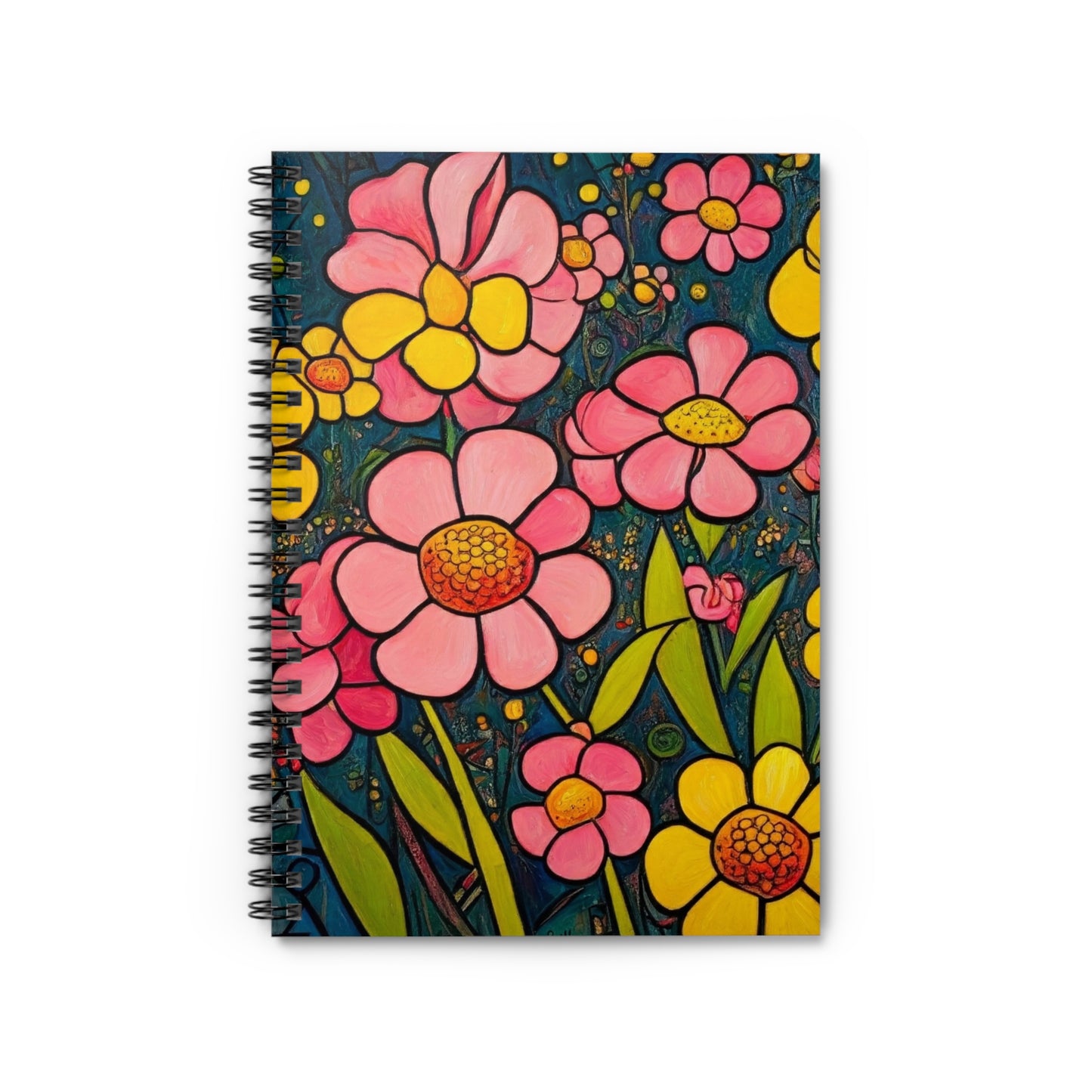 Spiral Notebook in Daisy