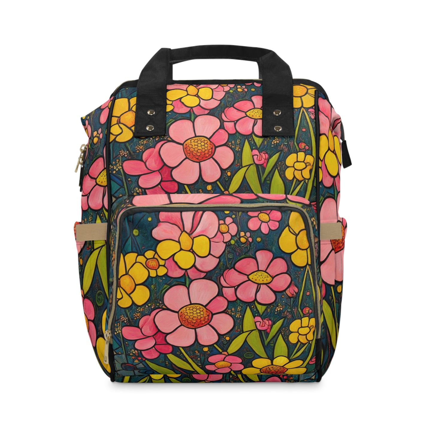 Diaper Backpack in Daisy