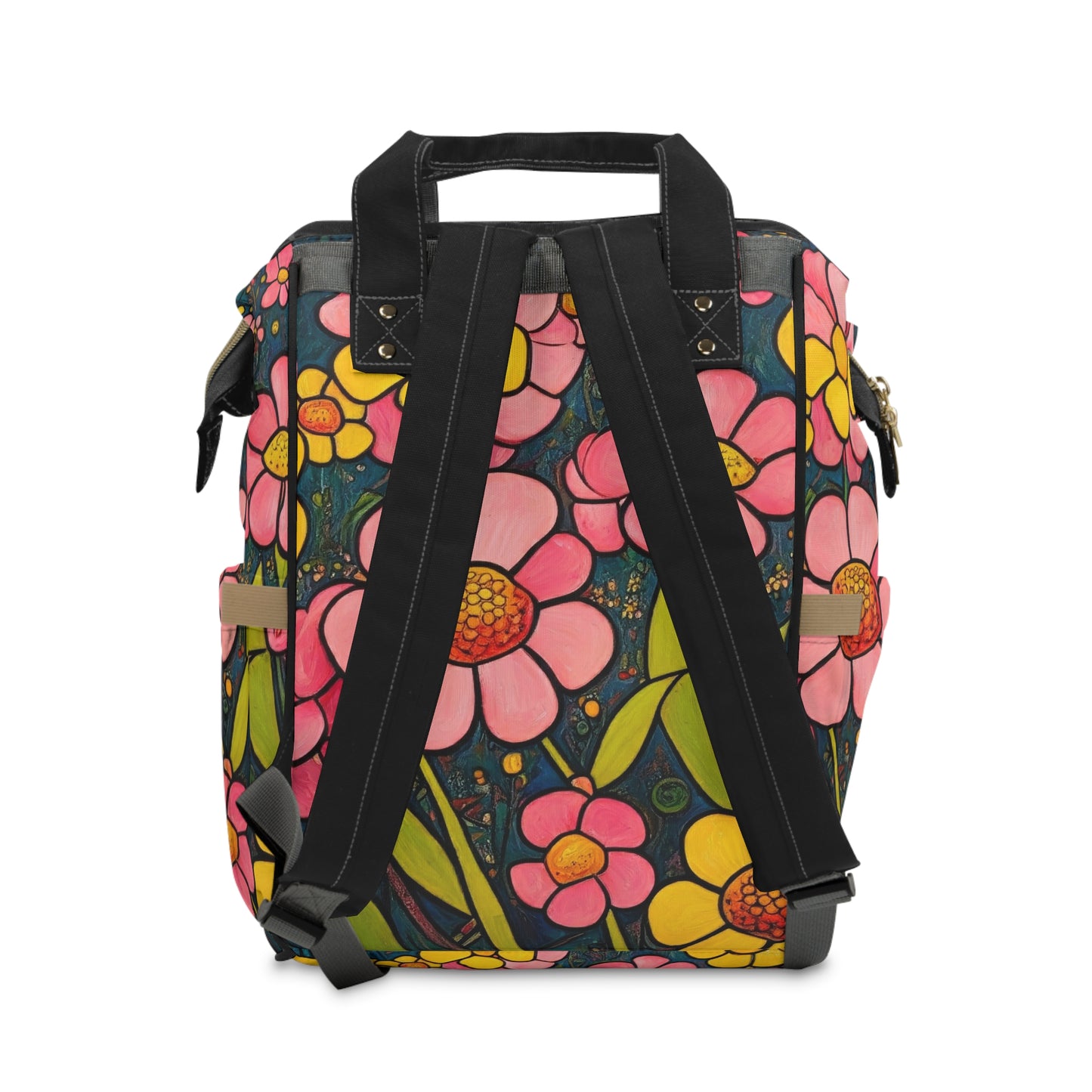 Diaper Backpack in Daisy