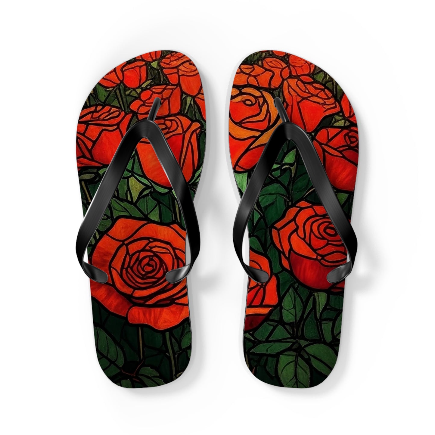 Flip Flops in Rouge