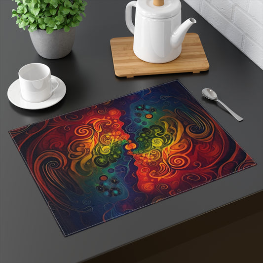 Placemat in Rainbow