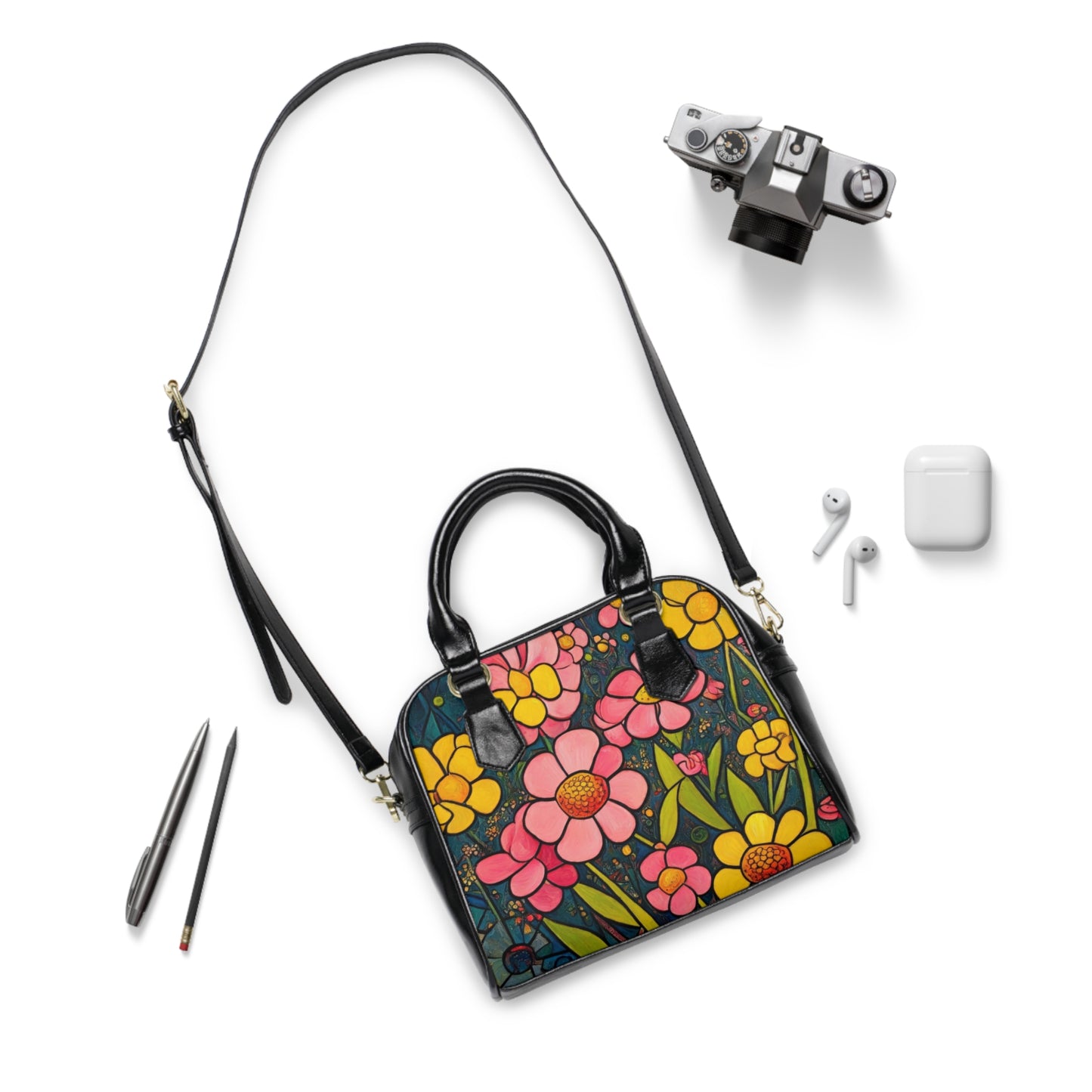 Convertible Handbag in Daisy