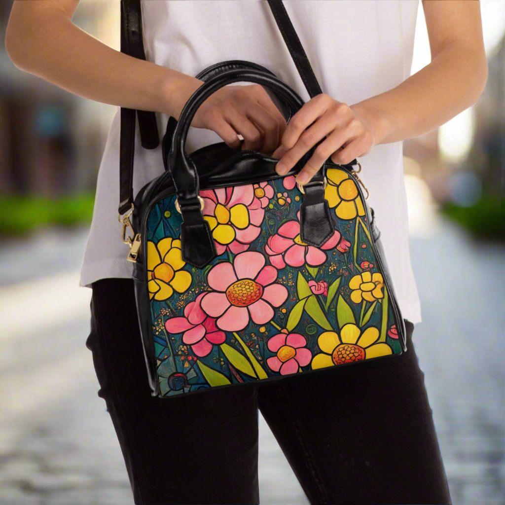 Convertible Handbag in Daisy