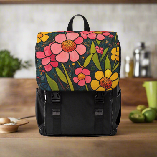 Casual Backpack in Daisy