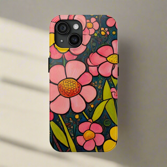 Tough Phone Case in Daisy