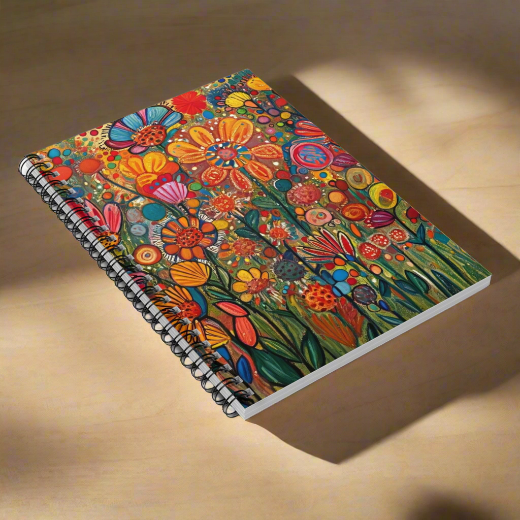 Spiral Notebook in Meadow