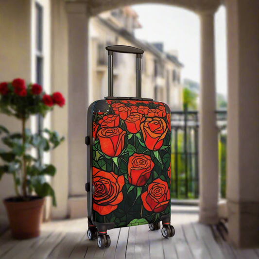 Carry-on in Rouge